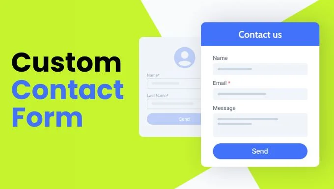 How to add a contact form in WordPress without any plugin